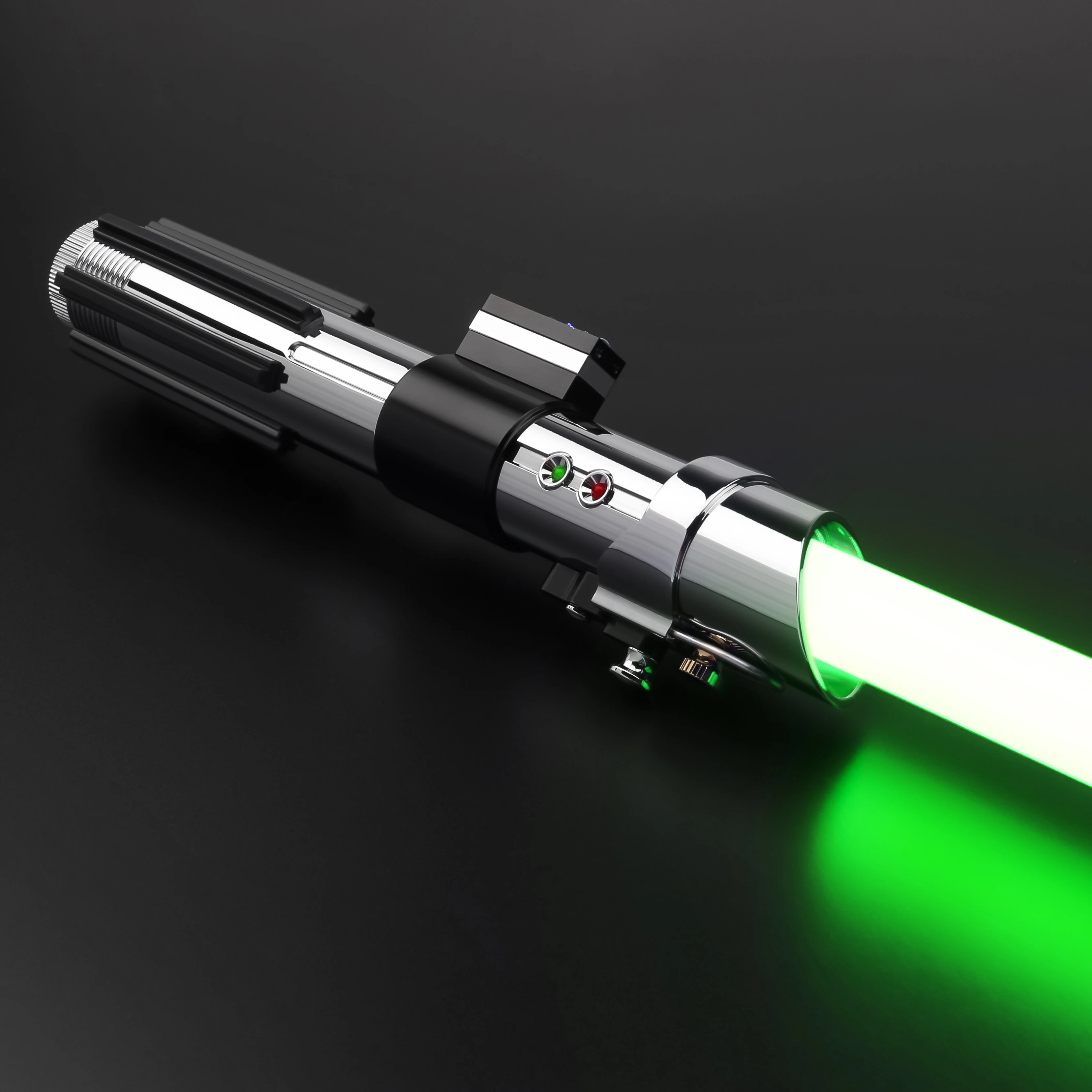 TXQSABER Replica Spada Laser Serie Anakin SDRGB Pixel, Spada Laser per Duelli Pesanti con Impugnatura in Metallo, FOC Blaster, Giocattolo per Cosplay