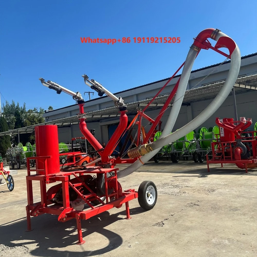 Tractor-Mounted Sprinkler 100m center pivot irrigation machine Large Digital High-Efficiency Farmland Irrigation Machine