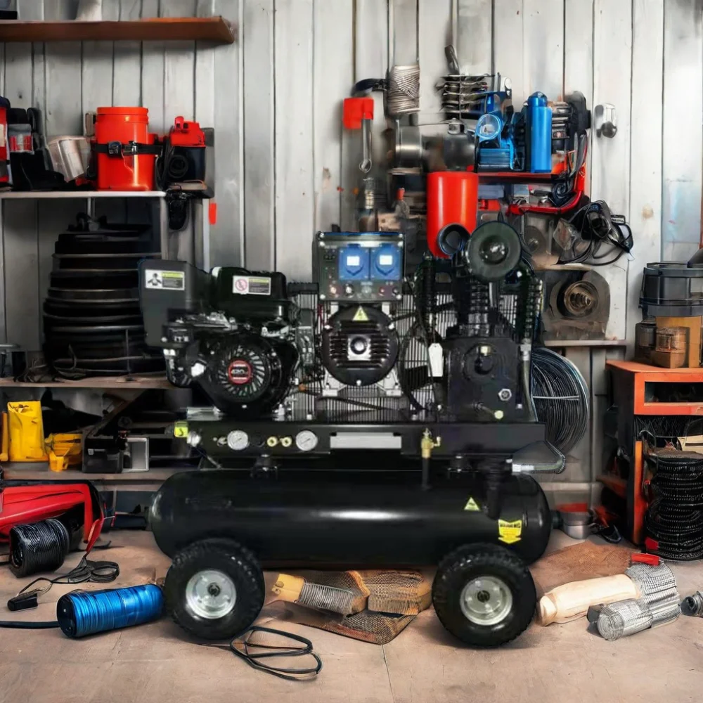 Welding Machine/Kohler  Engine/generator 8 Gallon Two-Tank - 3 in 1 air Compressor