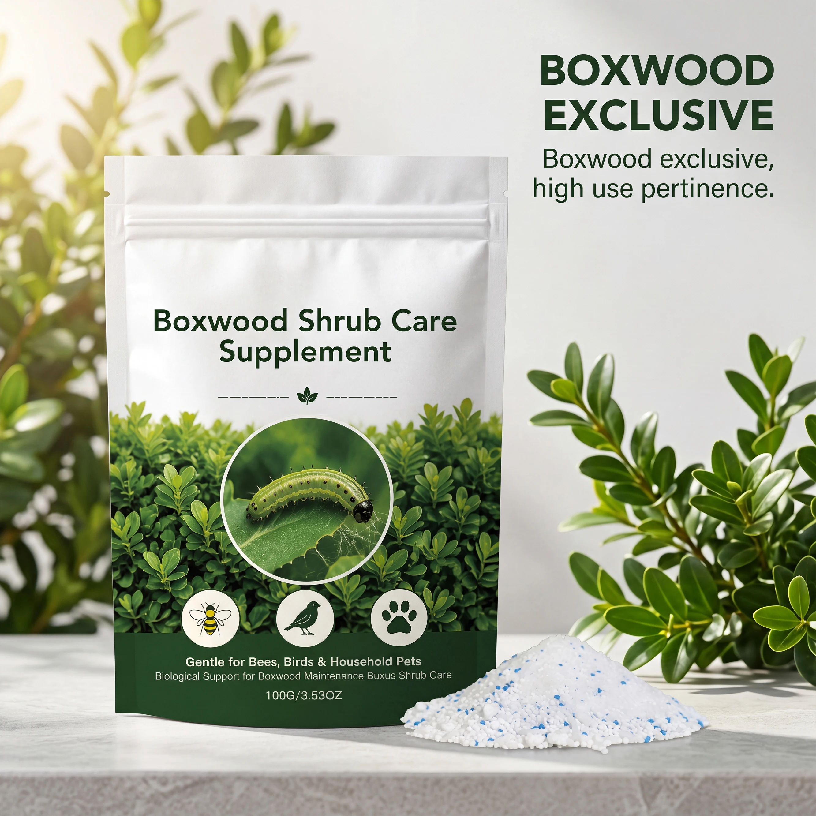Shrub Care Supplement Promote Growth Metabolism Improve Blade Condition Reduce Pest Infestation Plant Root Nutrient Fertilizer