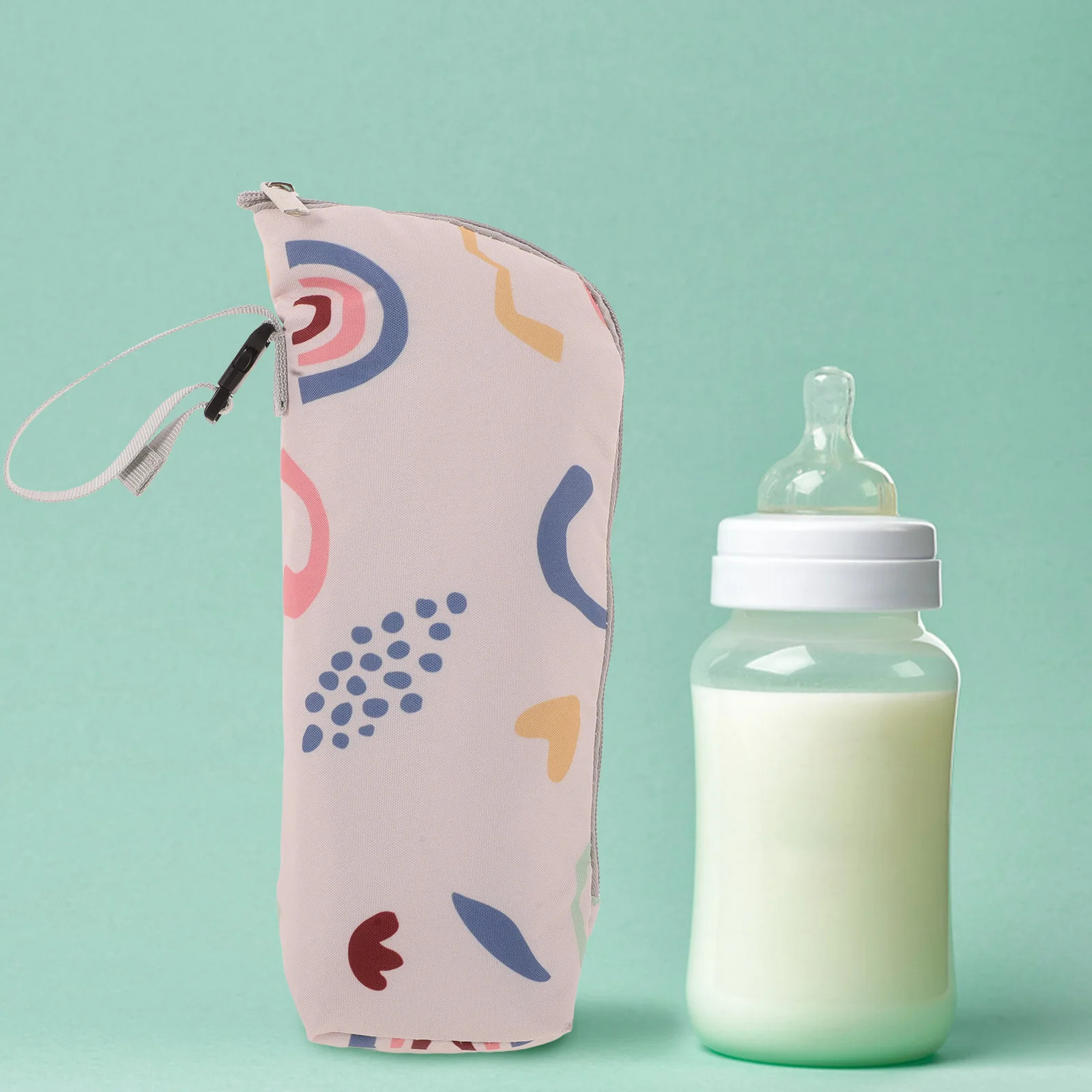 

Baby Bottle Large Breastmilk Bag Capacity Bottle Cooler Bag Aluminum Foil Outdoor Thermal Cooler Milk Storage Portable