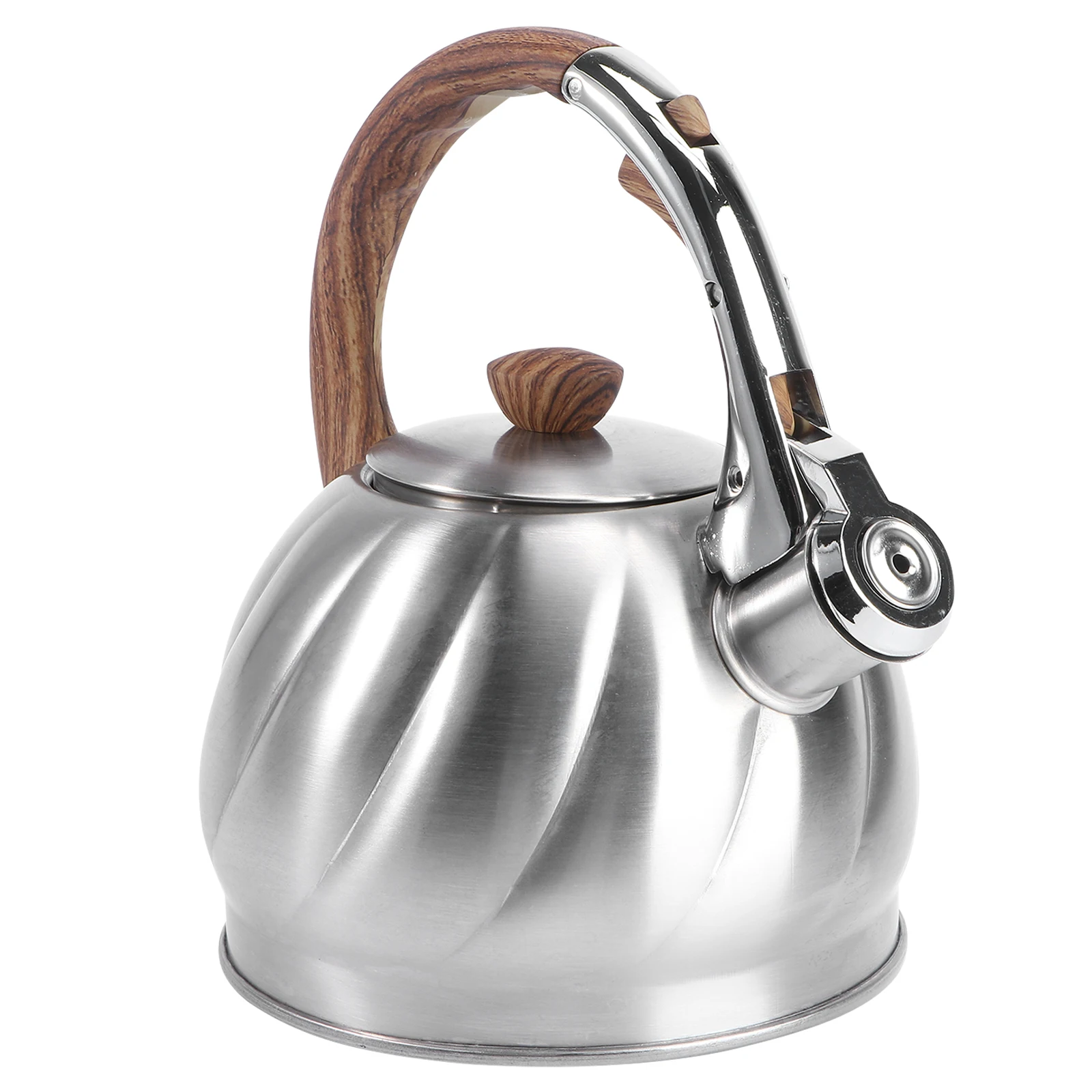 

Stainless Steel Kettle Water Boiling Pitcher Large Capacity Ergonomic H Heating Coffee Mulled Gas Stove