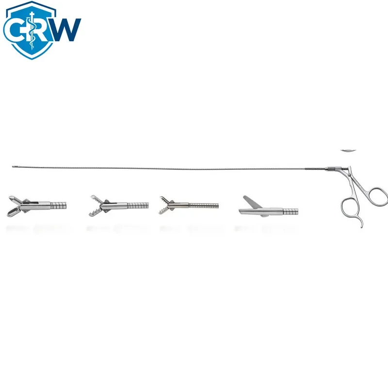 CRW Bestselling Flexible Crocodile Grip Forceps for Anorectal Urology Surgery Manual Power Source for Obstetric Gynecology