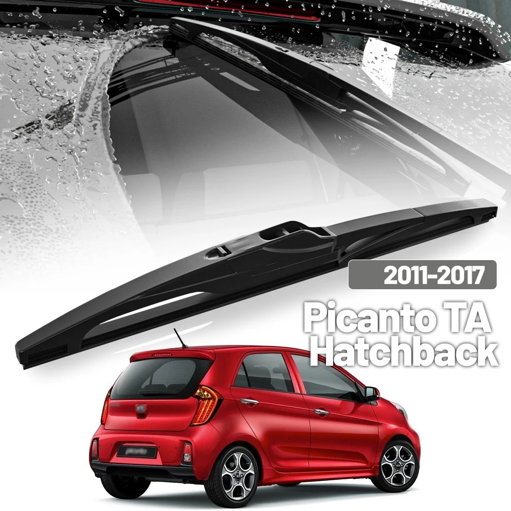 Für KIA Picanto TA Schrägheck 2011-2017 2013 2016 Heckscheibenwischer Heckklappenfensterwischer Zubehör 12 Zoll