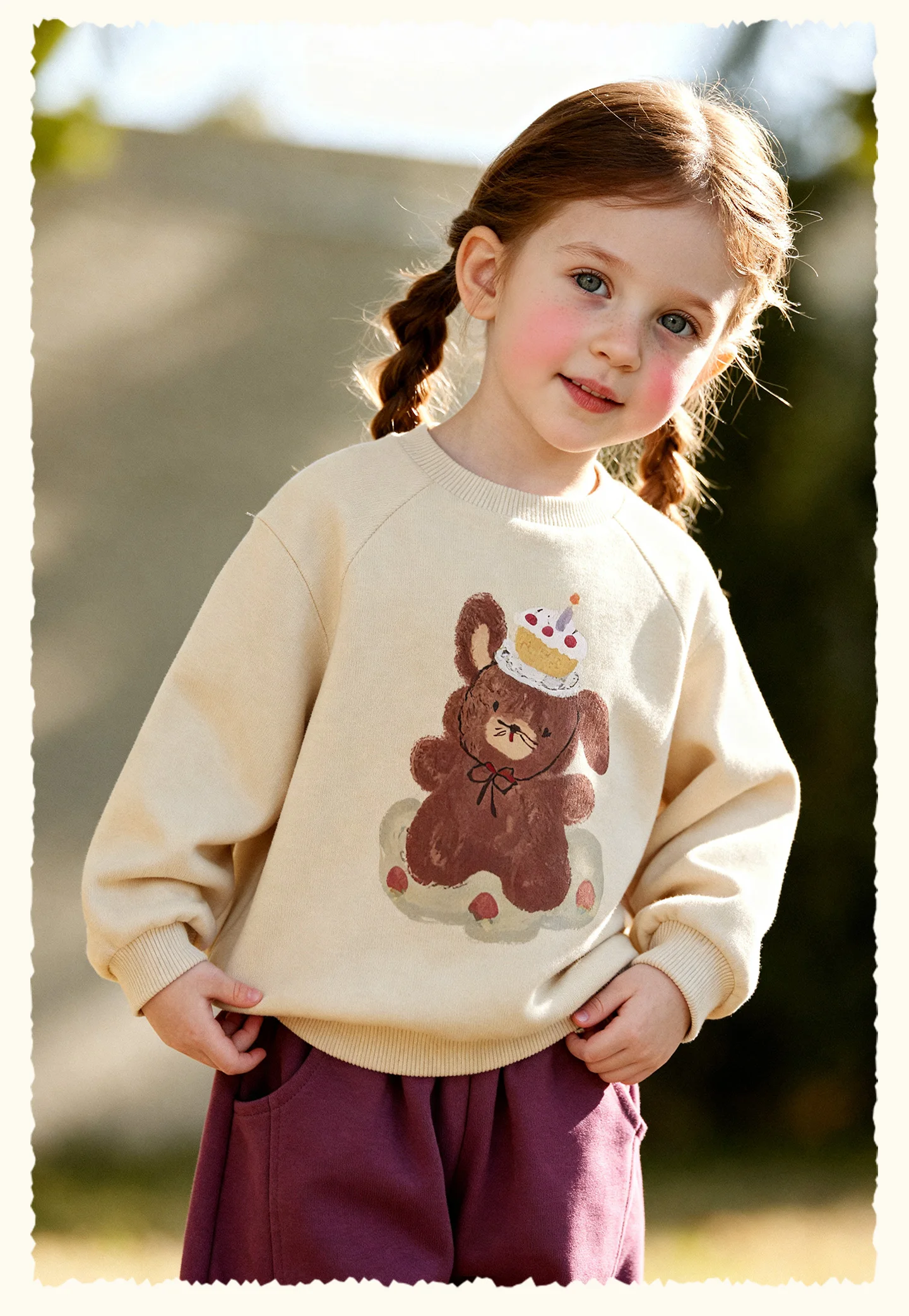 Amila 2026 Herbst Neues Kinder-Sweatshirt Bequem Hautfreundlich Einfach Lässig Tägliche Mode Weich Gemütlich Langarm-Oberteil – Detail 14