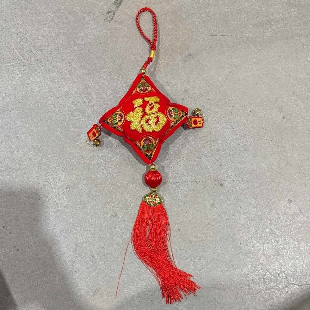 Good Fortune Chinese New Year Pendants Best Wishes Good Luck Spring Festival Decorations Get Rich Red Chinese Lucky Ornament