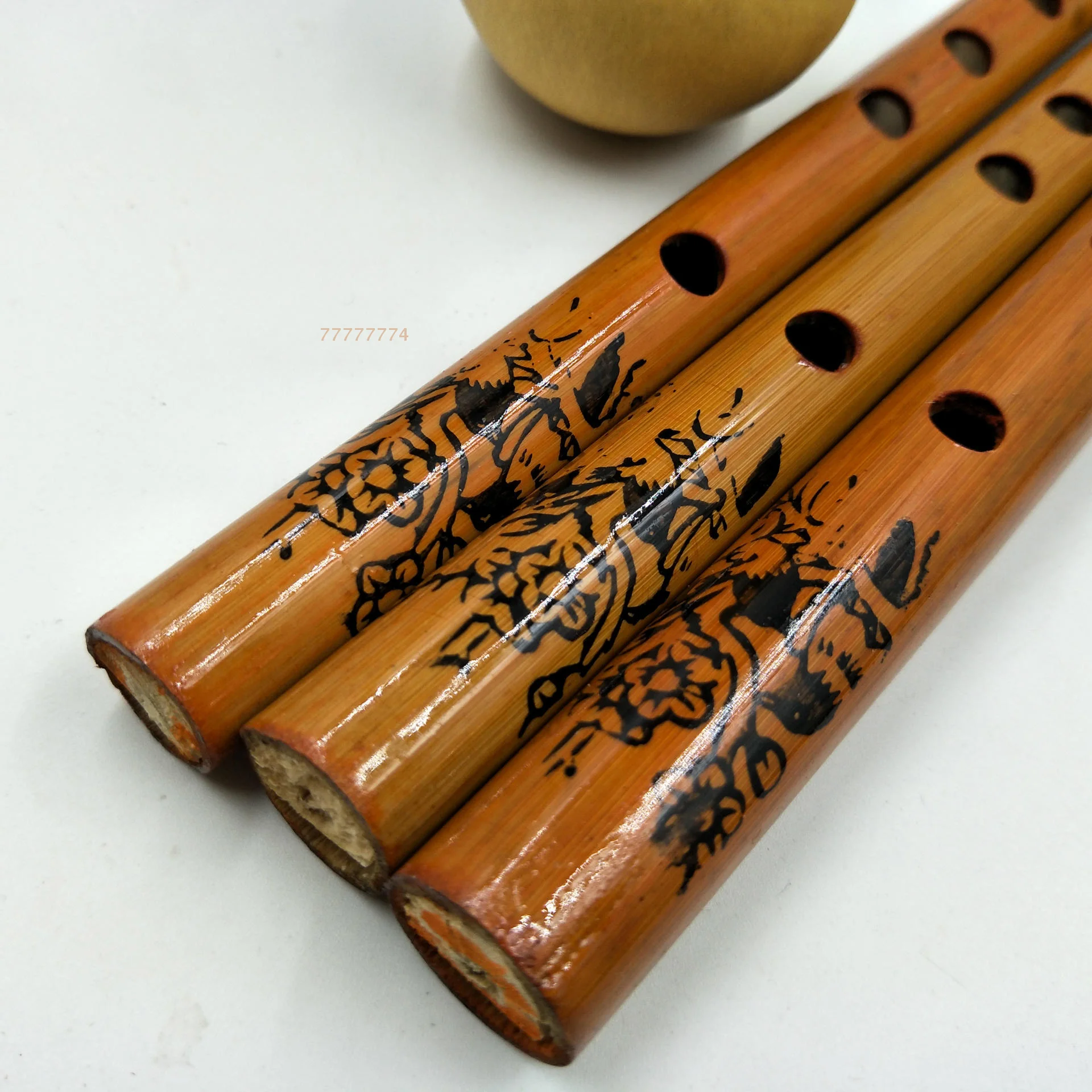 伝統的な 6 穴竹フルートクラリネット学生楽器木製 AU 楽 - Musical Instrument Oboe のレビューと価格