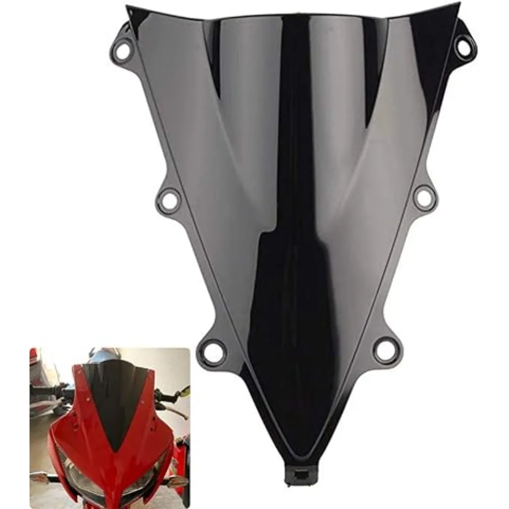 Motorcycle Windshield WindScreen Double Bubble Protector Wind Screen For Honda CBR300R CBR 300R 2014 2015 2016 2017 Accessories