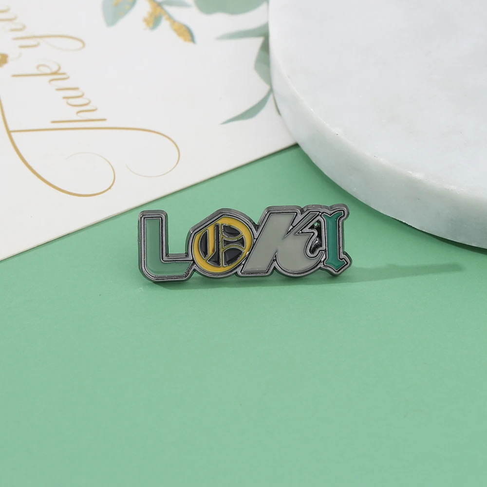 Loki Anstecknadel für Damen und Herren, Cartoon-Brosche für Rucksäcke, Hoodies, Jeans, Oberteile, Hüte und Kragen – Detail 2