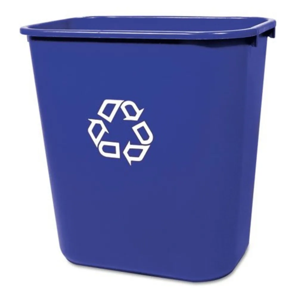 

Коммерческий контейнер для переработки стола Rubbermaid, средний, синий (fg295673синий)
