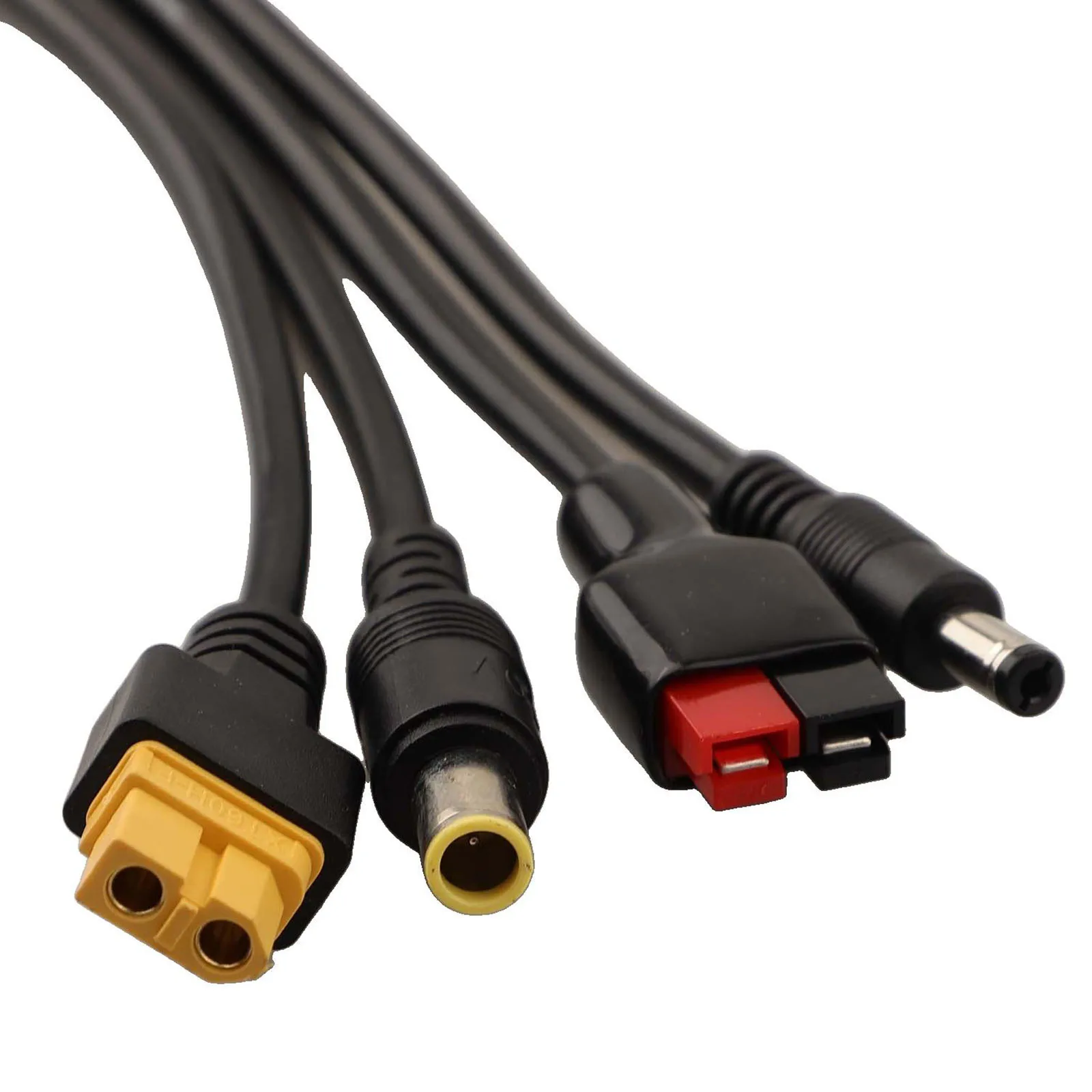 For Power Stations 4-in-1 Solar Charging Cable 7A Current Capacity Excellent Electrical Conductivity Low Resistance For Marbero