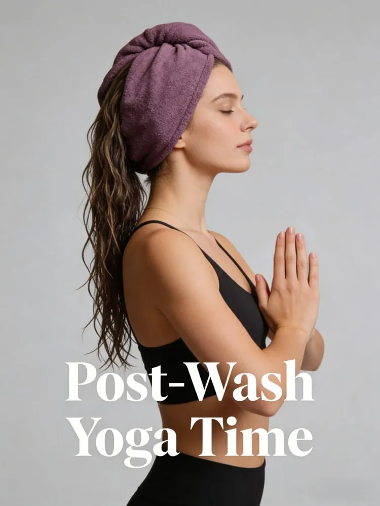 

Super Absorbent Microfiber Hair Drying Towel Wrap Quick Dry Anti-Slip Hair Cap for Women Shower Bath Spa Home Travel