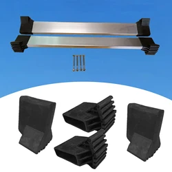 4pcs Ladder Non Slip Feet Mats Replace Multipurpose Extension Ladder Covers,Telescoping Ladder Feet Caps Universal Utility