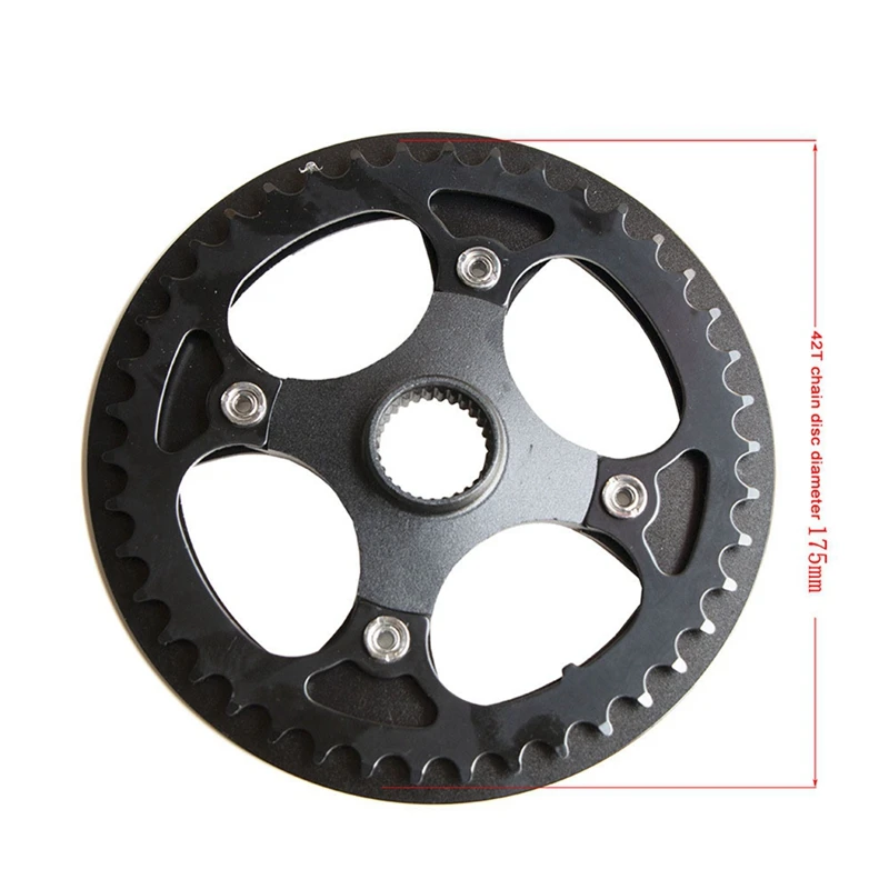 Bike Bf-02 Toothed Plate M400 M300 M200 M215 M410 M315 Octagonal Middle Motor Toothed Plate Bracket Accessories