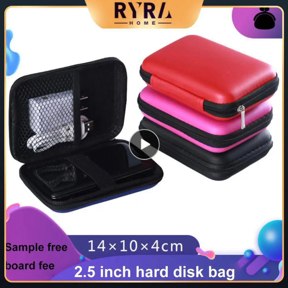 กระเป๋าเก็บของ Ryra 2.5นิ้วกระเป๋าใส่ฮาร์ดดิสก์ EVA หูฟัง tas Daya แบบดิจิตอลกล่องใส่ฮาร์ดดิสก์สายกล่องเก็บแบบพกพา