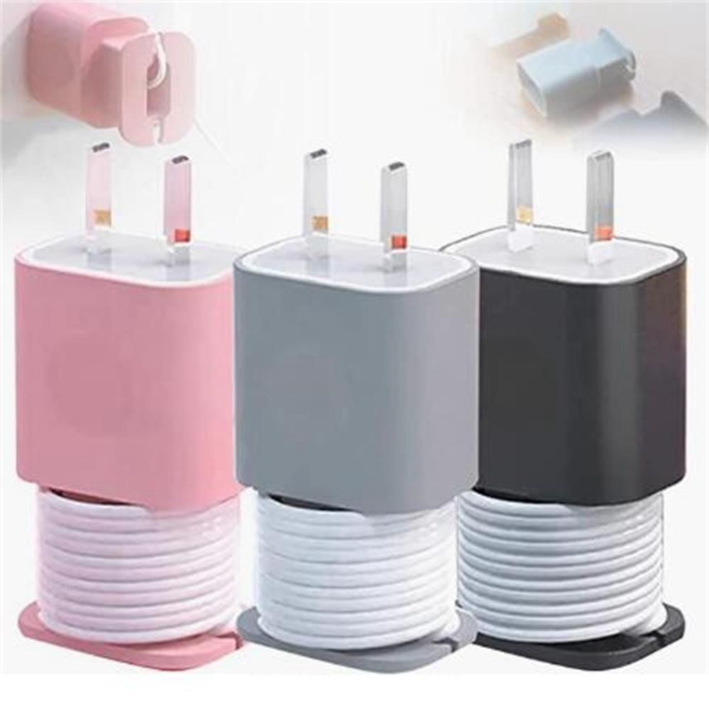  Protection Cable Storage 2 In 1 for iPhone for 18W/20W Charger Silicone Protective Case Silicone Charger Protector 