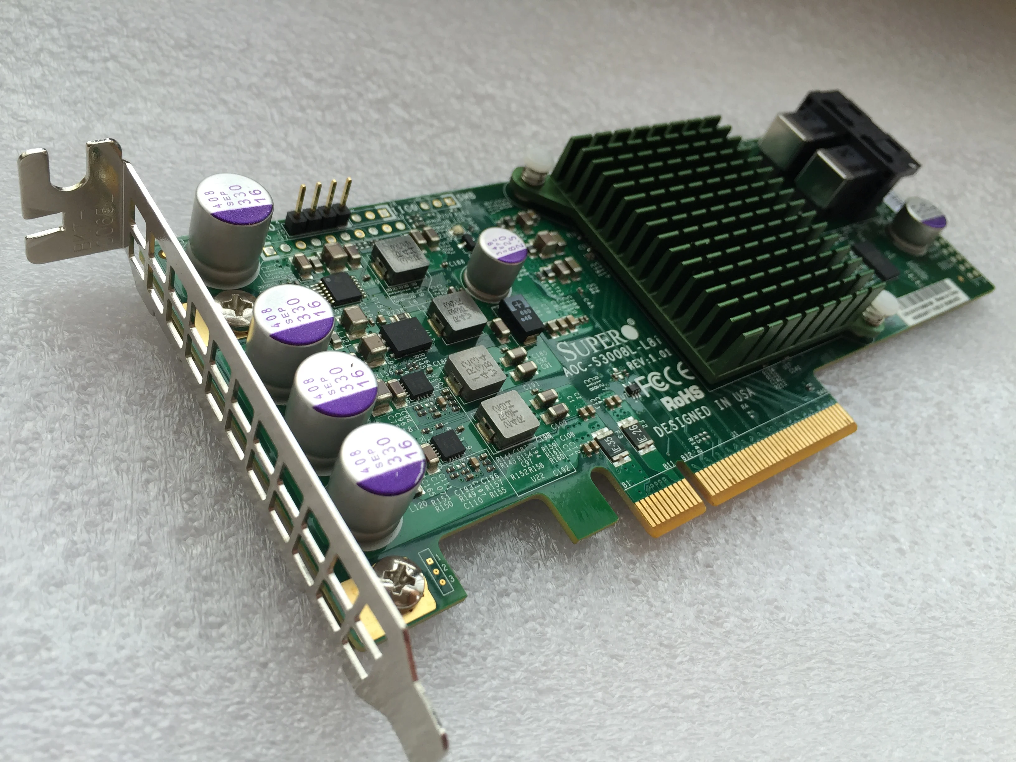 RAID Adapter for SuperMicro AOC-S3008L-L8I 12Gb/s 8-Port SAS card