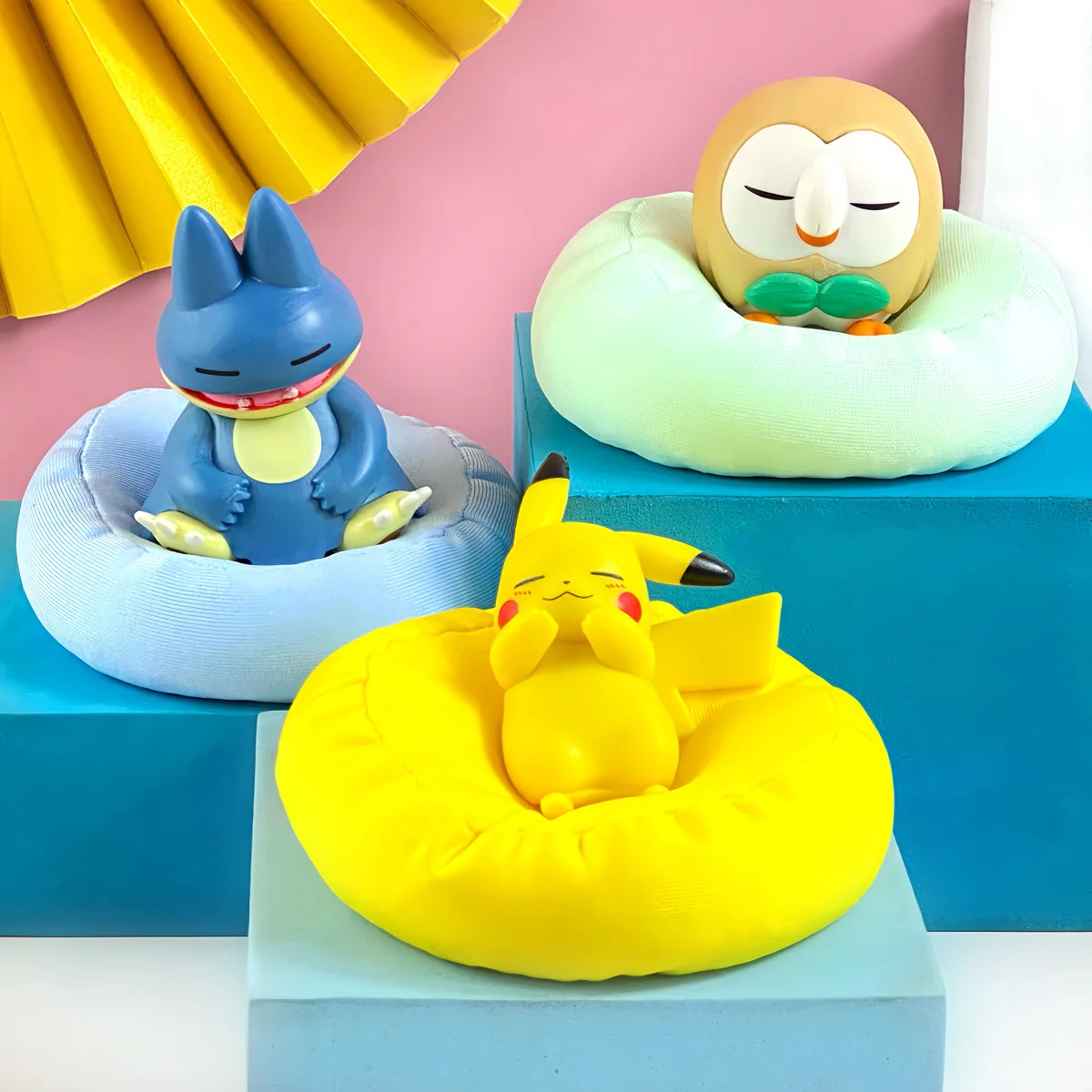 Sleeping Position Pet Pok É Mon Pok É Mon Pikachu Bulbasaur Kirby Beast Figurine Figurine