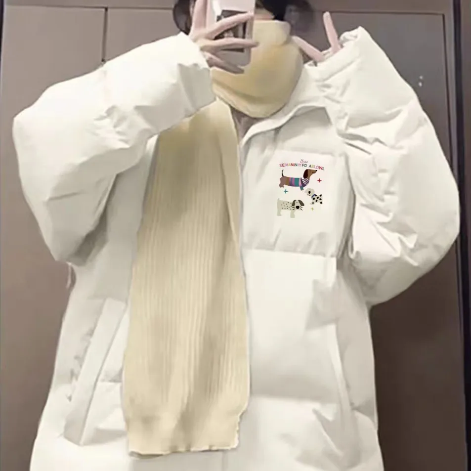 

Куртка-парка женская в корейском стиле, приталенная, с текстурой, на завязках, рукава три четверти, на пуговицах, в стиле «тюльпан», вневременная