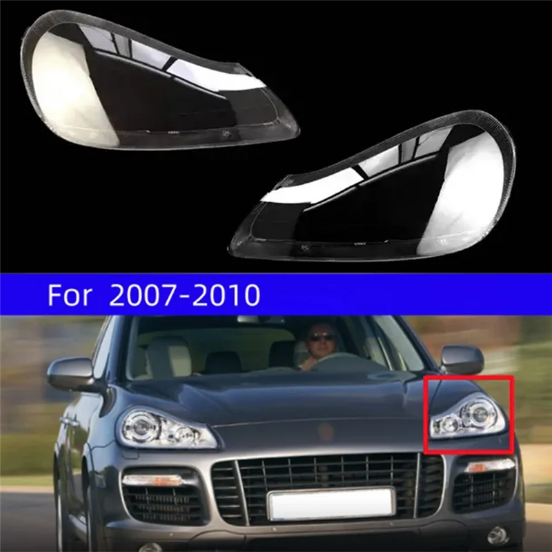 

Передняя фара, крышка корпуса, прозрачные абажуры для Porsche Cayenne 2007-2010, абажур для головного света