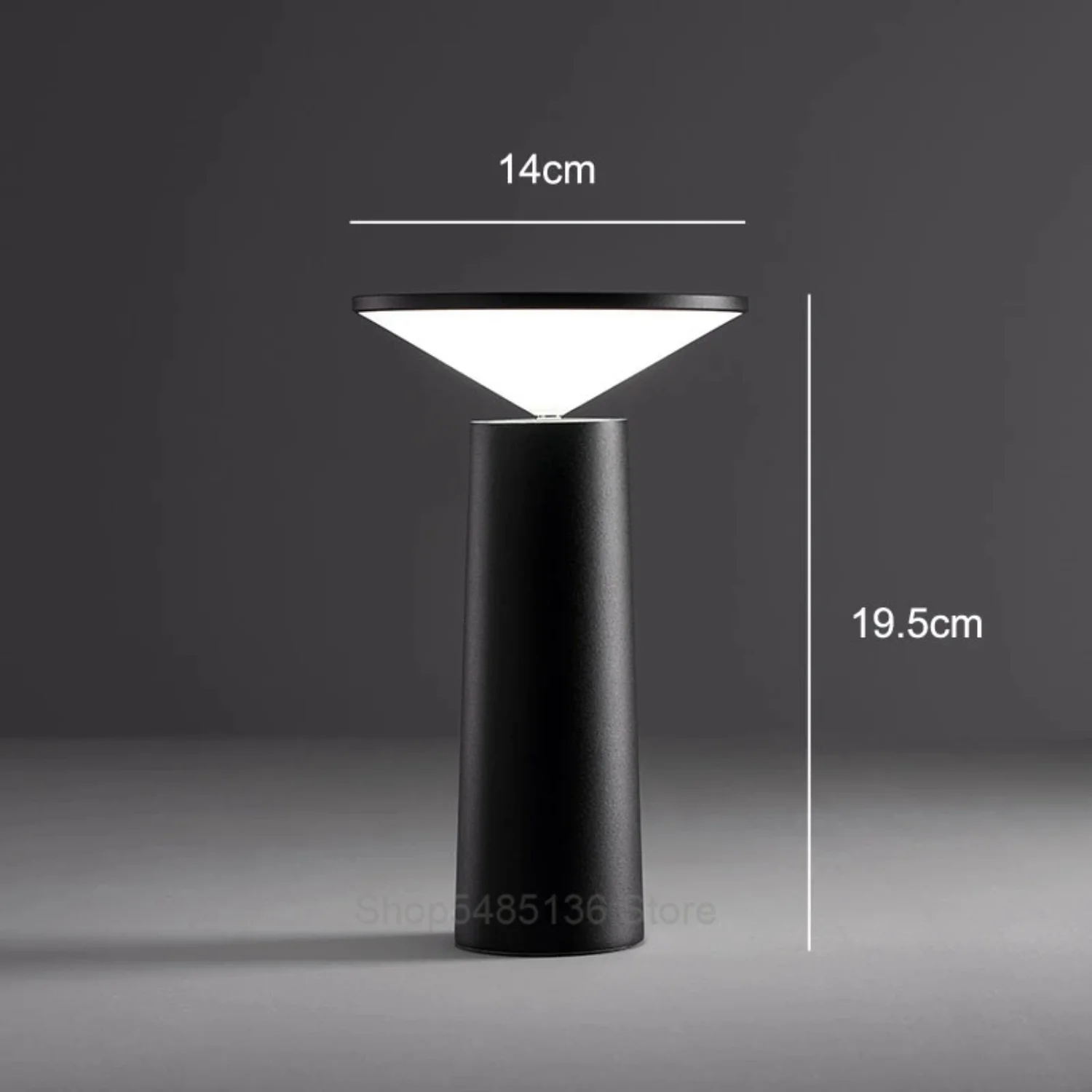 Modern Cordless  Table Lamps Touch Dimming Bedroom Portable Led USB Rechargeable Desk Lamp Bedside Study Stand Light Fixtures