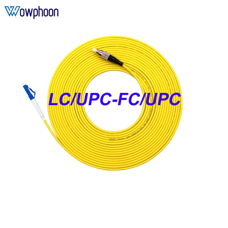 

Fiber Optic Jumper Cable, SM Extension, Patch Cord, Patch Cord, LC, UPC-FC, UPC, Patchcord, Fibra Optica, 2mm, Drop Customized