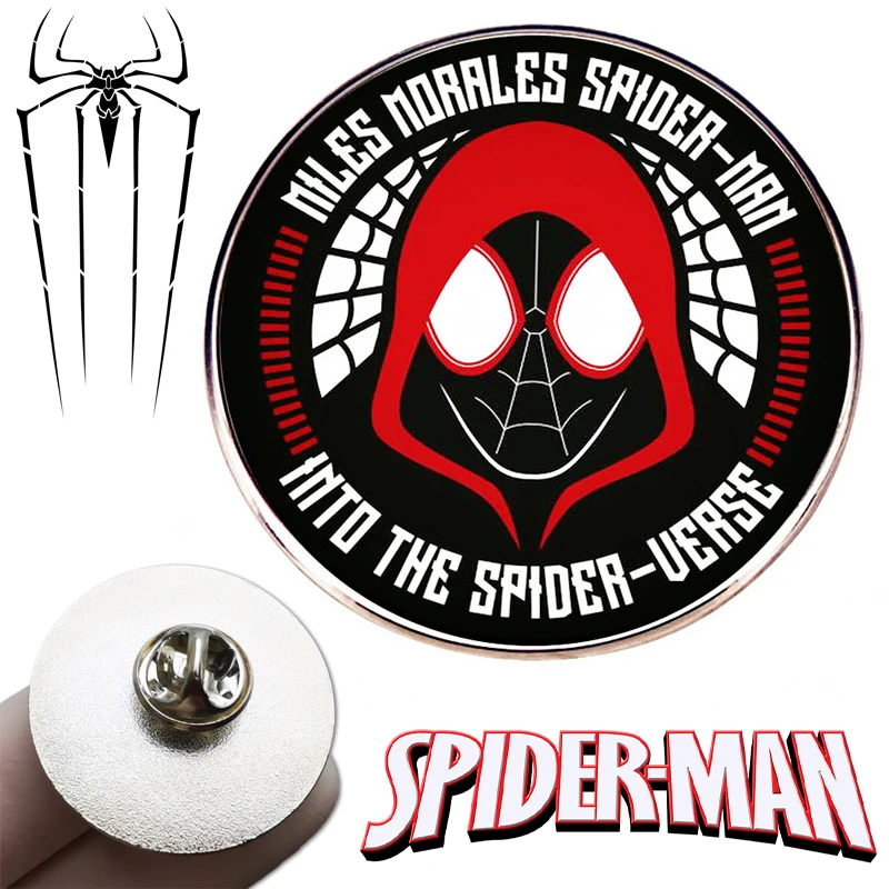 

Броши «Человек-паук», аниме-значки из эмали, металлические значки для одежды, рюкзаков, головных уборов, ювелирные аксессуары, украшения для мальчиков, декор для сумок, подарок-брошь
