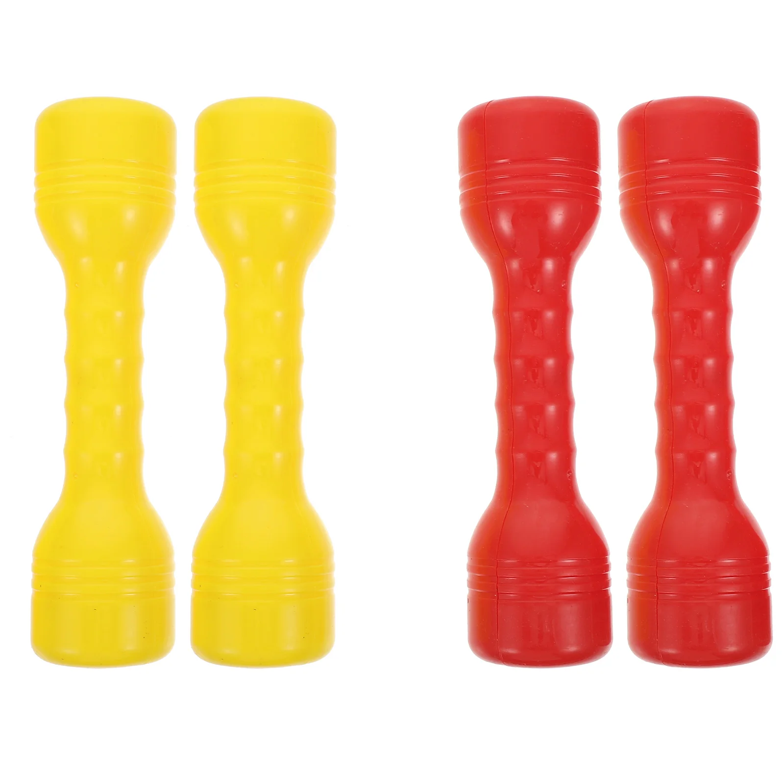 

4pcs Small Dumbbell Bright Color Lightweight ABS Safe Vocal Children Toy Fitness Kids Playground Body Training Gifts