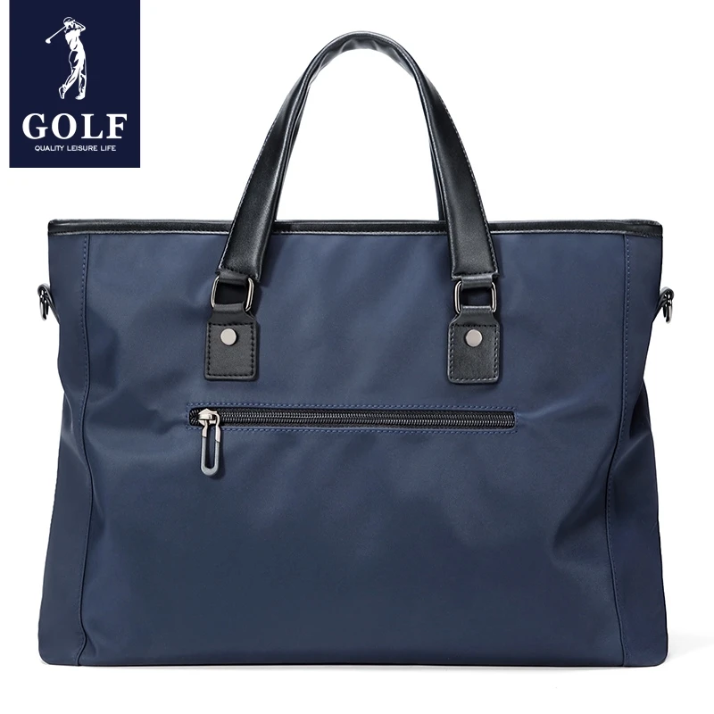 Maletín de GOLF para hombre, bolso de negocios multifuncional, bolso de hombro de gran capacidad, bolso cruzado simplificado, novedad de 2023