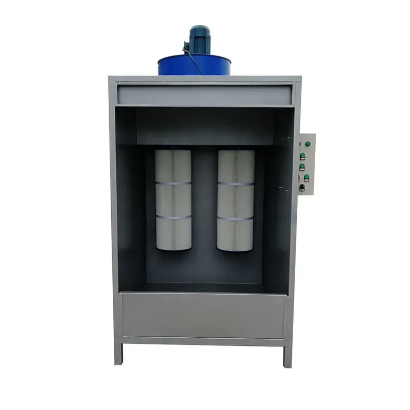 small electrostatic powder coating machine spray booth with CE