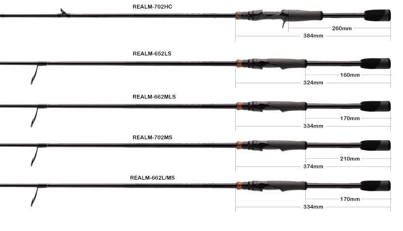 Purelure Realm Bass-Angelrute All M40X Toray Carbon Soft Bait Zander EX F/F Action mit Fuji SIC Ring für Spinning und Casting – Detail 15
