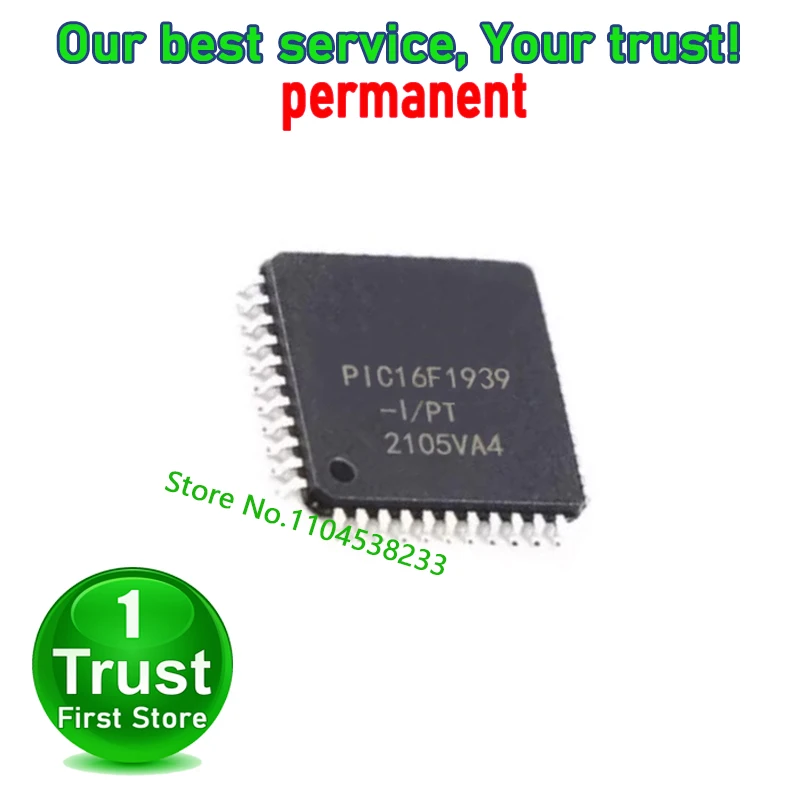 

50PCS/LOT PIC16F1939-I/PT PIC16F1939 PIC16F1939-I QFP Trust First in stock
