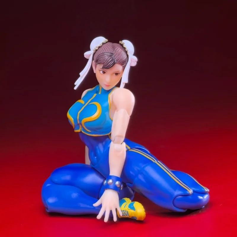 Xcocann Quinn Lee Chun Li Cyber Punk Action Figure PVC Toy with