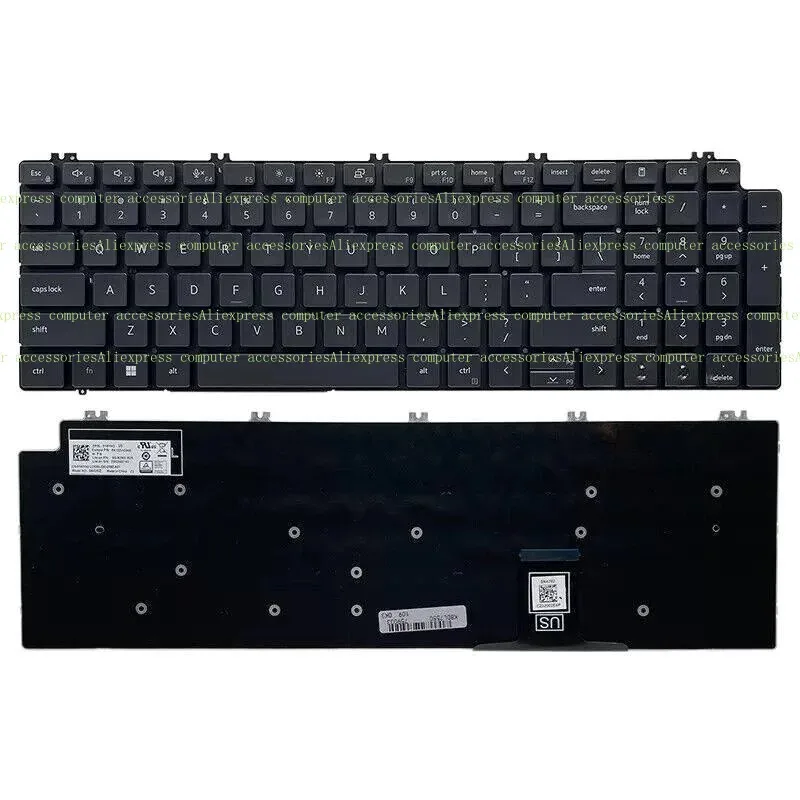 

AS + новая клавиатура с подсветкой в США для Dell Precision 3570 3571 7550 7560 7750 7760 7770