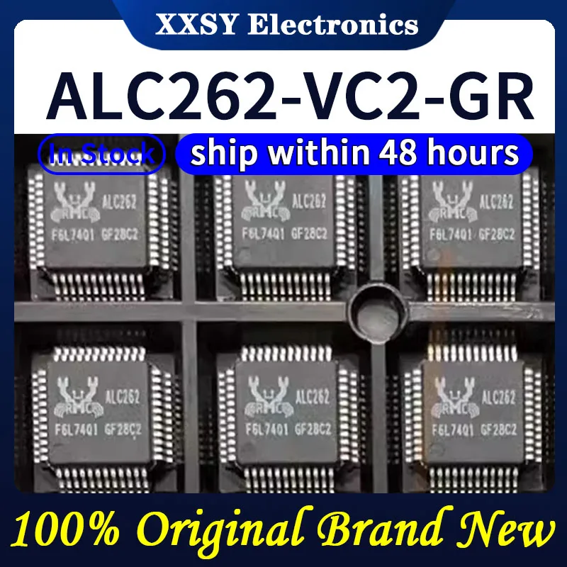 

ALC262-VC2-GR ALC262 QFP48 100% Quality Original New