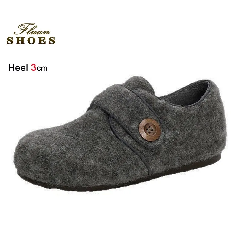 

2025 New Style Women Warm Cotton Shoes Fashion Height Increase Snow Boots Winter Thick Fleece Lined Thickened Female Casual Shoe