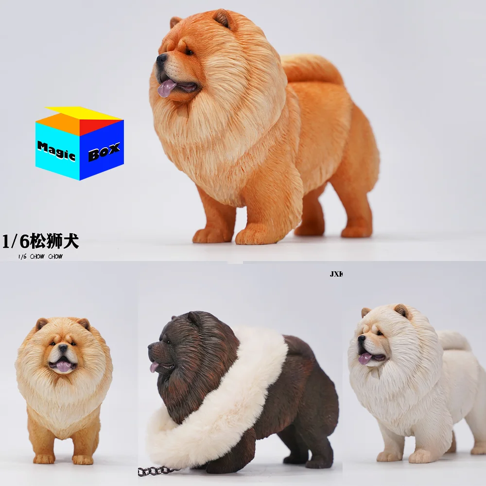 JXK JXK173 1/6 Chow Chow Mini Chubby Dog Series Cure Cute Pet