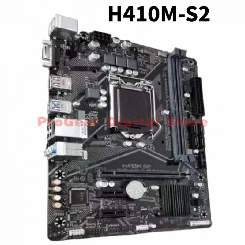 

Used for GIGABYTE H410M-S2 LGA1200 mATX DDR4 Motherboard Without M.2 Slot for Intel 10th Gen Processors