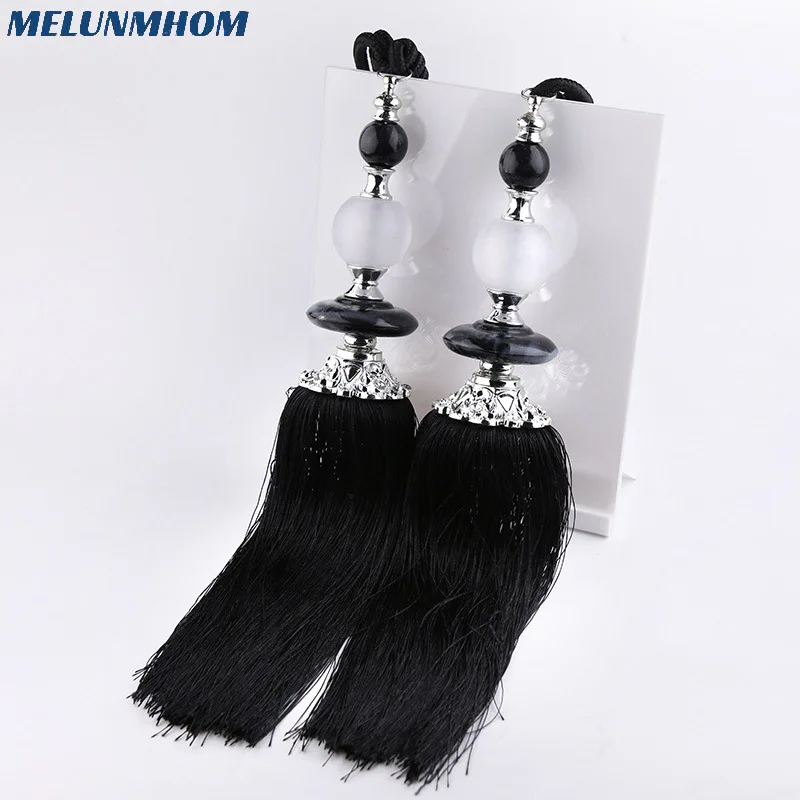 Fashion High Quality Jade Ball Curtains Tassels Tie Ball Curtain Accesseries Decoration Hanging Ball Lob Tying for Home Curtain