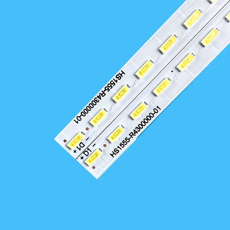 373Mm Led Backlight Strip Voor 72 Lampen HS1555-R4300000-01 7749-643000-l000 7749-643000-r000 A43 Rel430fy Rev.00