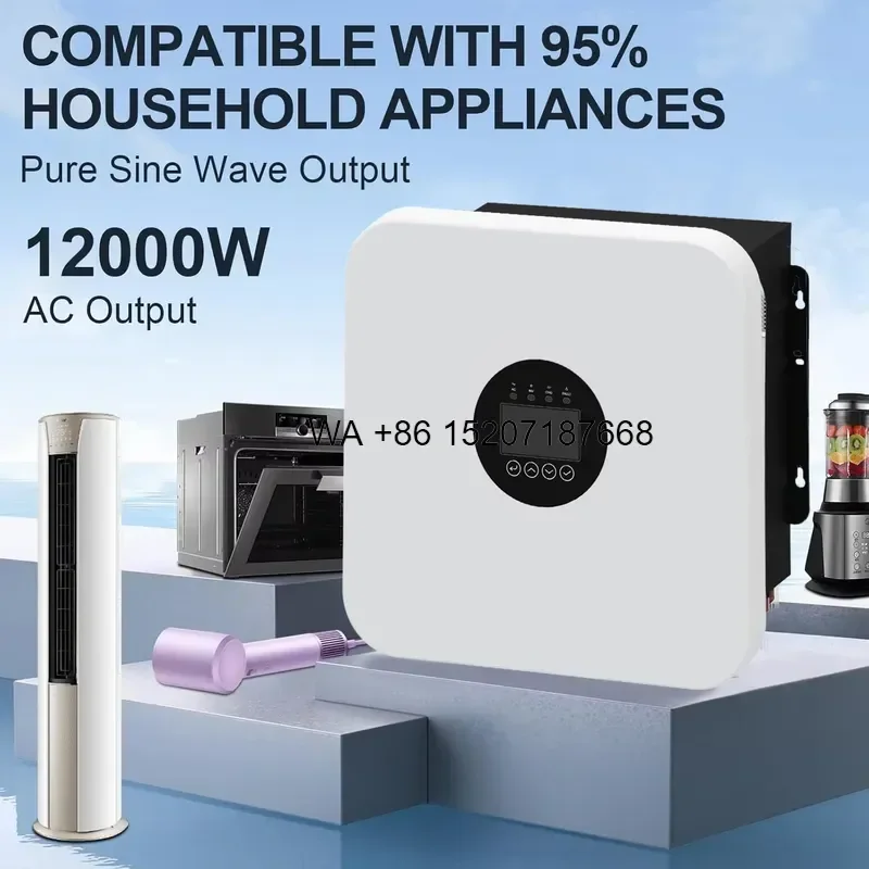 Wmwmnu for 1.5-12kW Residential Hybrid Solar Inverter 10Yr Warranty Local Service Wholesale