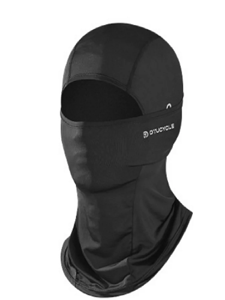 UPF50+ Ice Silk Balaclava Mask High Elastic Breathable Windproof Full Face Neck Cover Motorcycle Cycling Fishing Outdoor