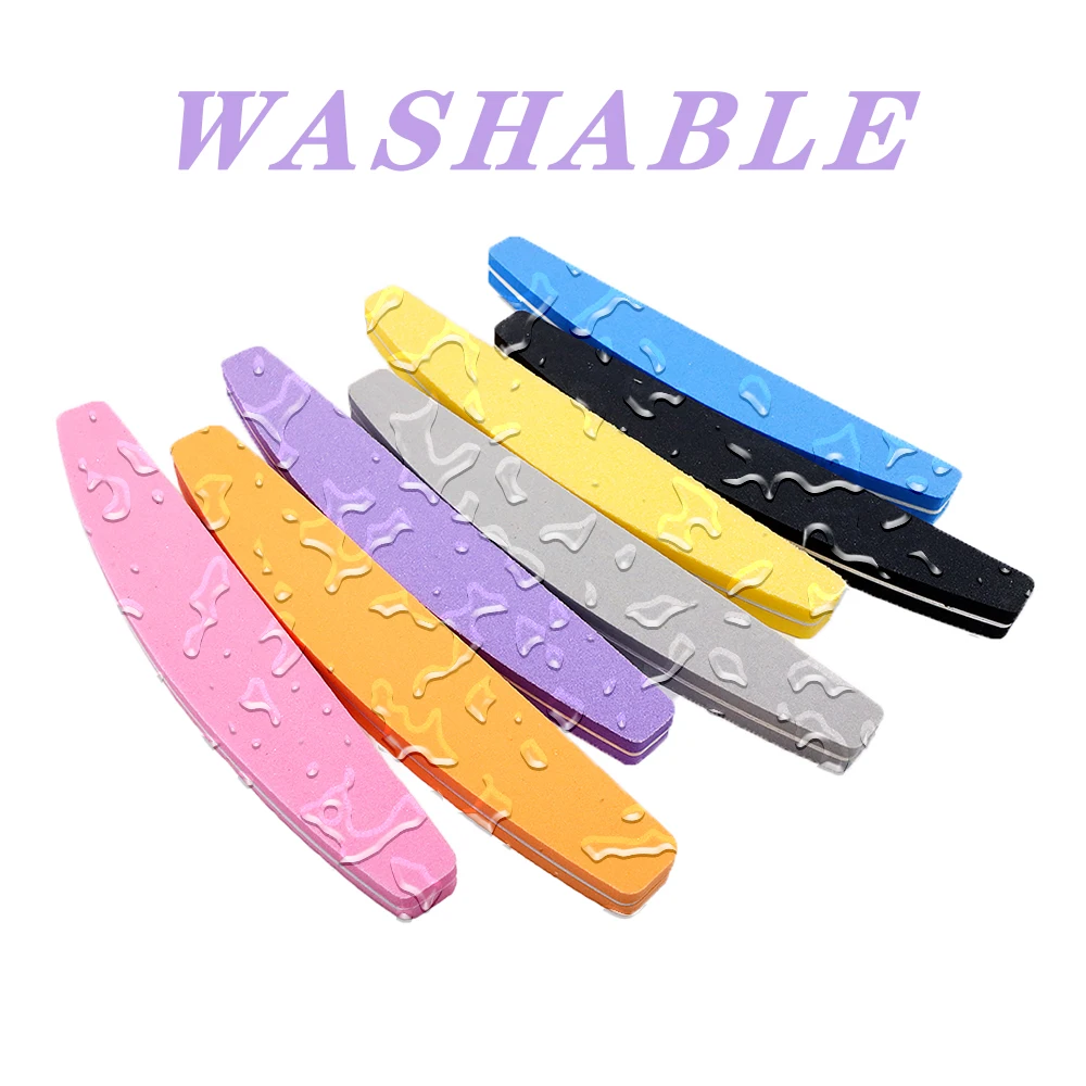 5/10 قطع من إسفنجات تلميع الأظ - مراجعة Nail File Titanium وسعره