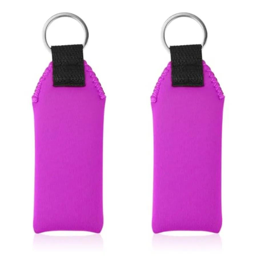 

2pcs Floating Foam Keychain Lightweight Neoprene Waterproof Floatable Keychain Boat Key Chains Floating for Surfboard Boat Outd