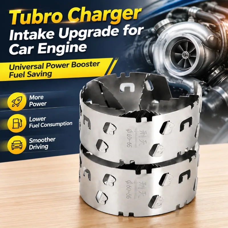 Universal Turbo Charger Modification Air Intake Booster Fuel Saver Fit Gasoline Diesel Vehicles Xingtian‑style Power Upgrade