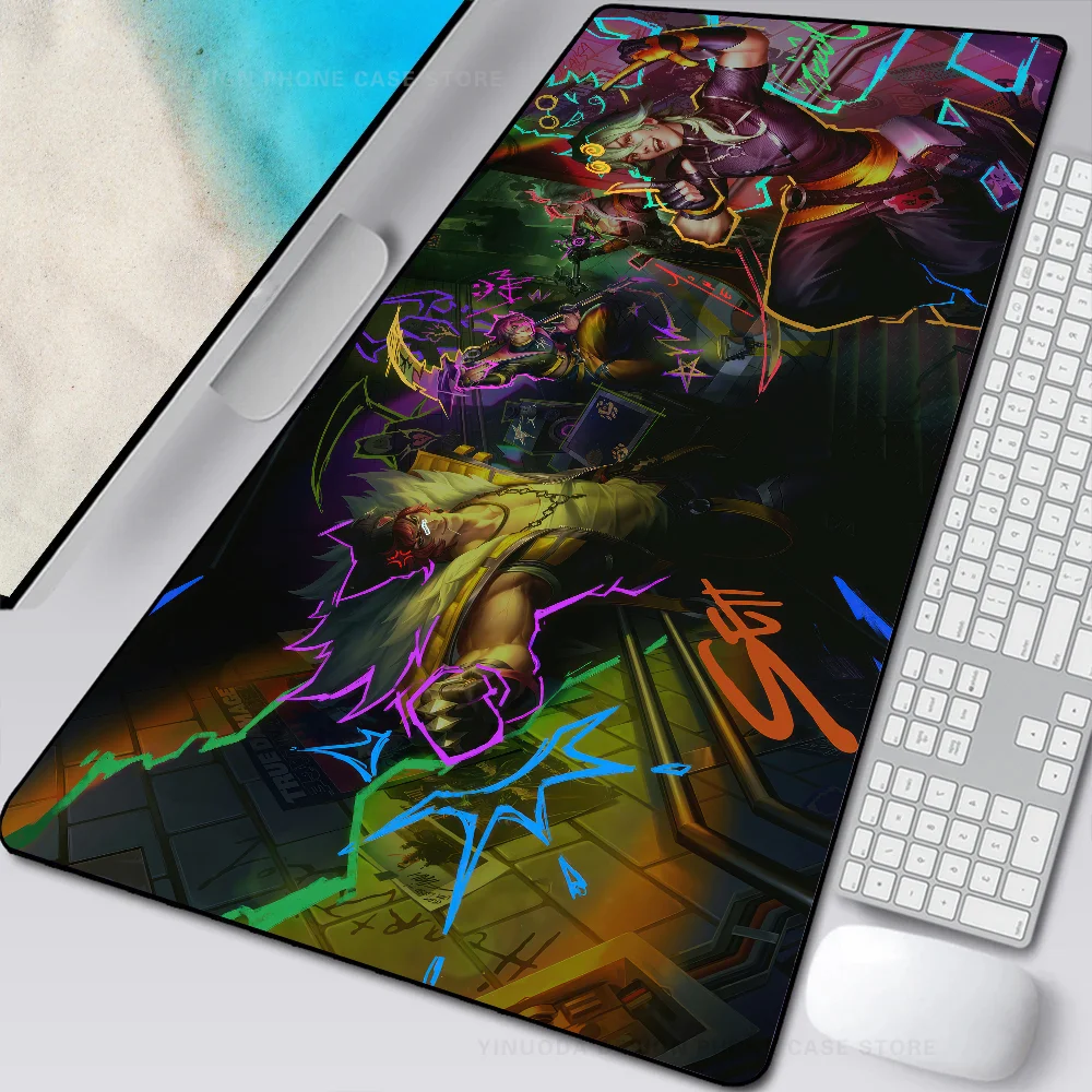

League Of Legends Mousepad Mouse Mat Desk Mat With Pad Gaming Accessories Prime Gaming XXL Keyboard Pad
