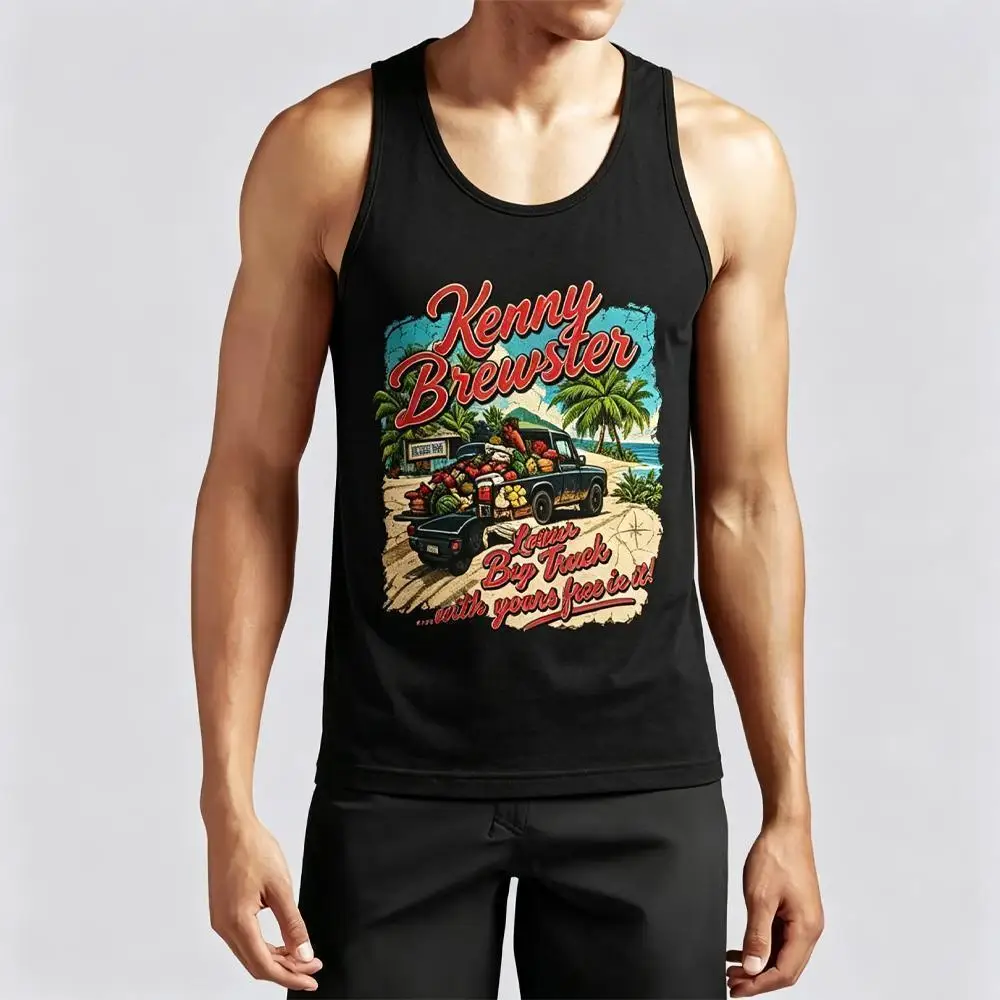2026 New Game Merch Vest Summer Fashion Grand 6 Vice City Cosplay Costume Men's Hawaiian Seaside Vacation Sleeveless Tank Tops