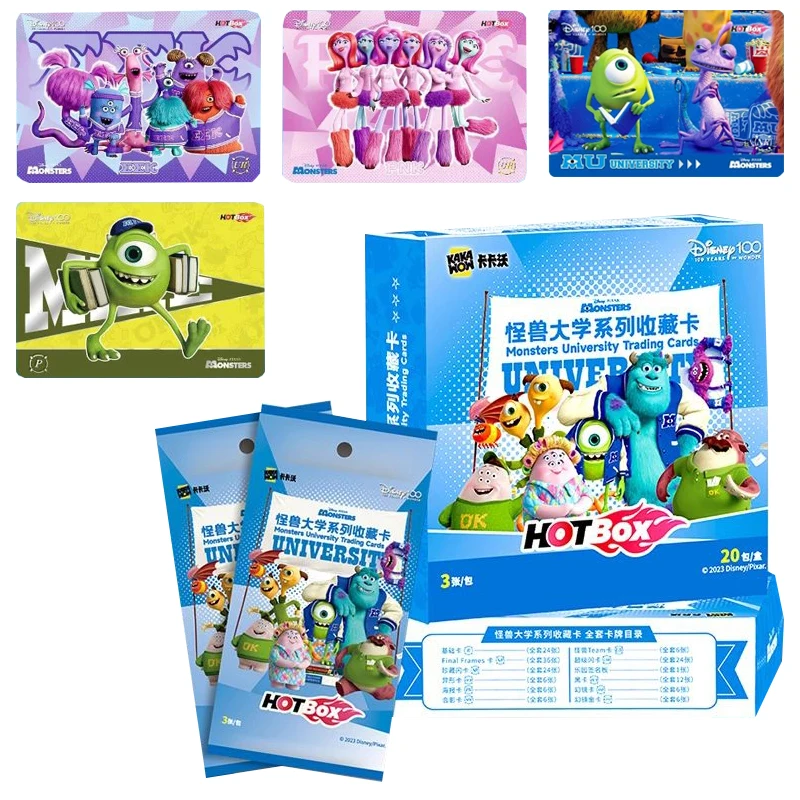 Disney Animated Peripheral Cards Monsters University Card Disney Collectible Edition Card For Children Festive Birthday Toy Gift