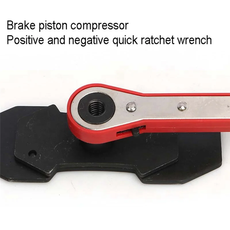 

RALCA-Disc Brake Piston Compressor Brake Wrench Brake Piston Separator Brake Cylinder Adjuster With 2 Black Hooks