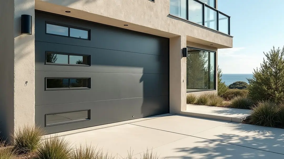 Exterior Door for House Overhead Sectional Garage Door Anti-Theft Rolling Shutter Automatic Remote Control Villa Garage Doors